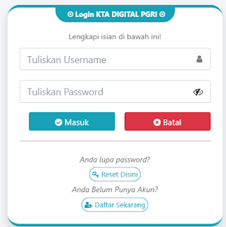 Register PGRI Sayosa - Persatuan Guru Republik Indonesia Cabang Sayosa